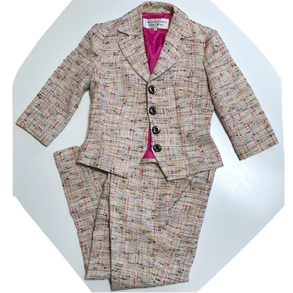 Trina Turk 2 Piece Tweed Set